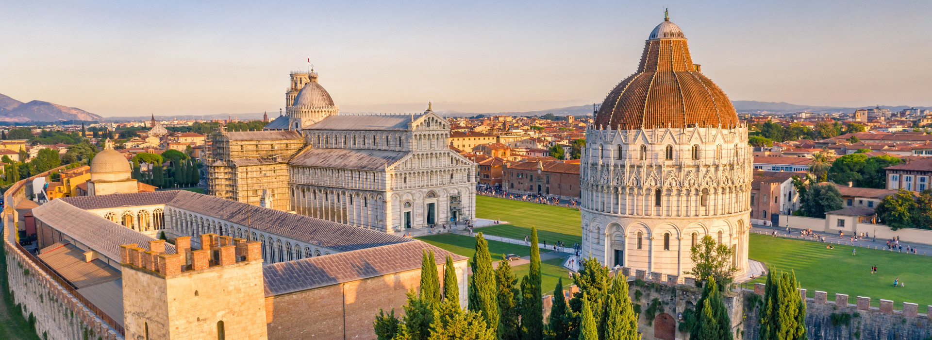 Pisa, Piazza dei Miracoli e Mura