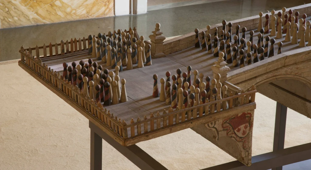 visita guidata sul gioco del ponte a palazzo reale di pisa